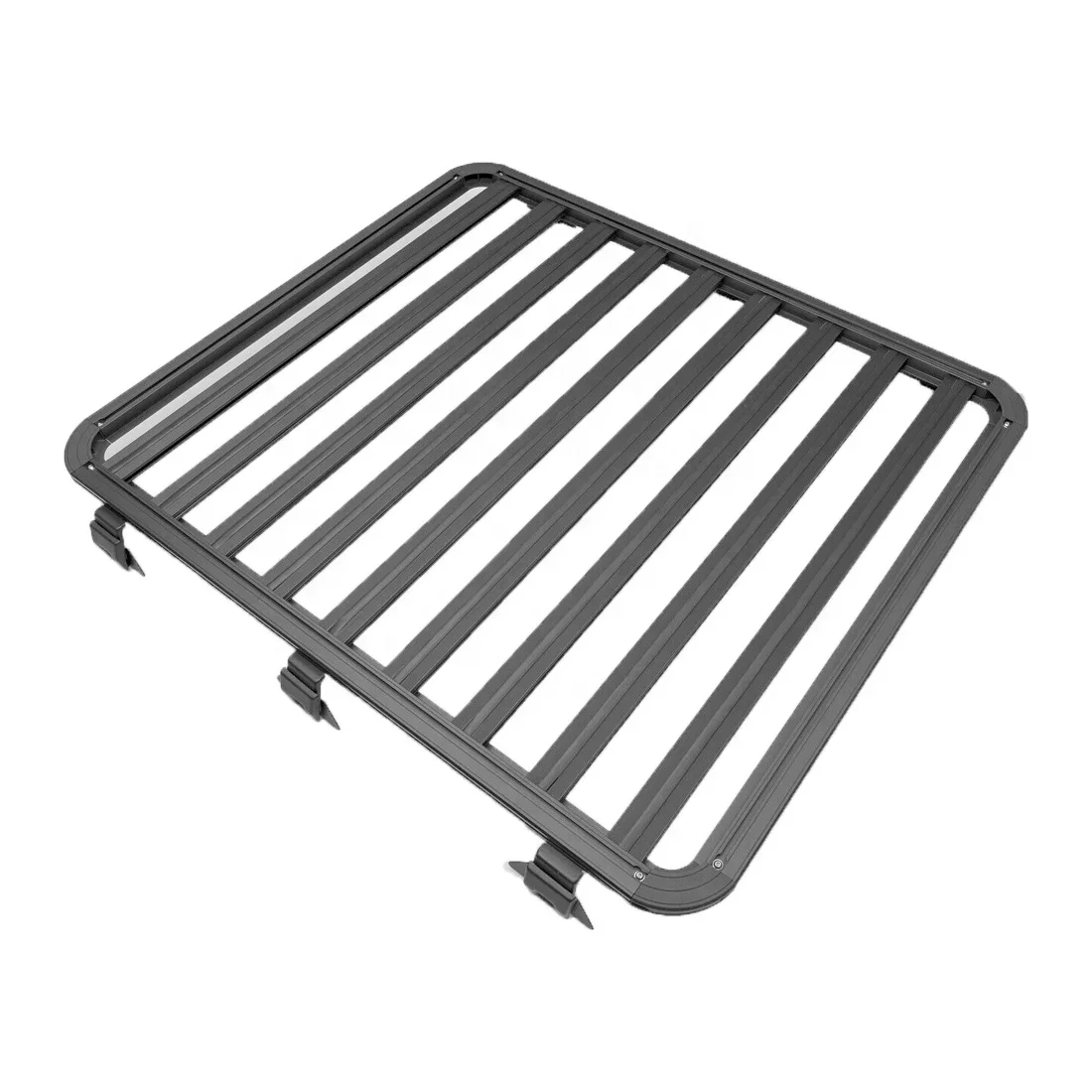 

Aluminum Alloy 4x4 Half Length Roof Rack Basket Luggage Roof Rack for Jeep Wrangler JL 2018+