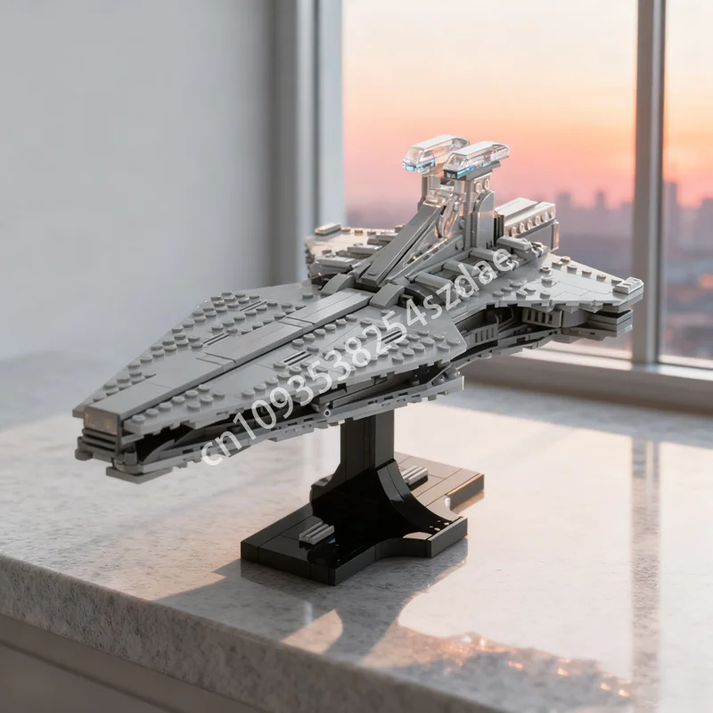 

574pcs MOC Venator Class Star Destroyer Imperial Model Building Blocks Assemble DIY Idea Toys Education Christmas Gifts Kids