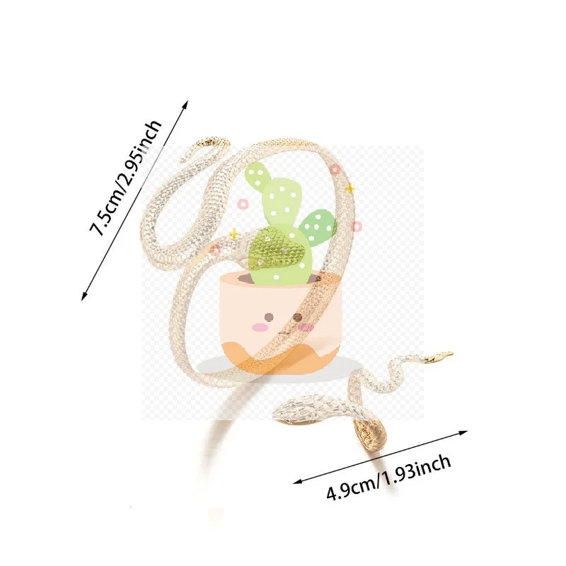 2 قطعة الأفعى الشرير على شكل أساور خاتم مجموعة دوامة الأفعى افتتاح أساور خواتم الاصبع الإناث الذكور اليد مجوهرات