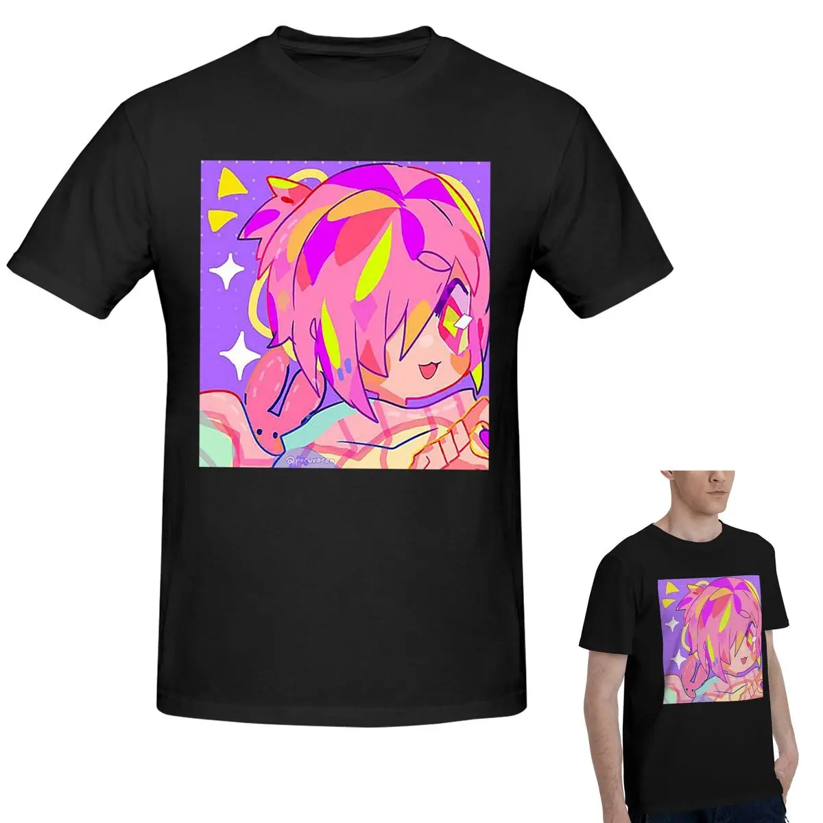 Футболка из 100% хлопка Mitsuba Toilet Bound Hanako-kun Butto, мужская модная футболка большого размера, мужские летние рубашки с круглым вырезом, топы, S-6XL