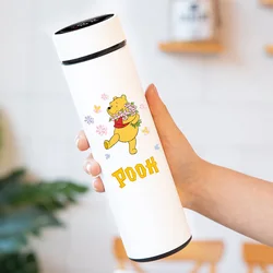 Disney Winnie the Pooh Bear Tigger Stainless Steel 304 Vacuum Cup Boy Girl Cute Portable Good-Looking Water Cup Bottle 500ML