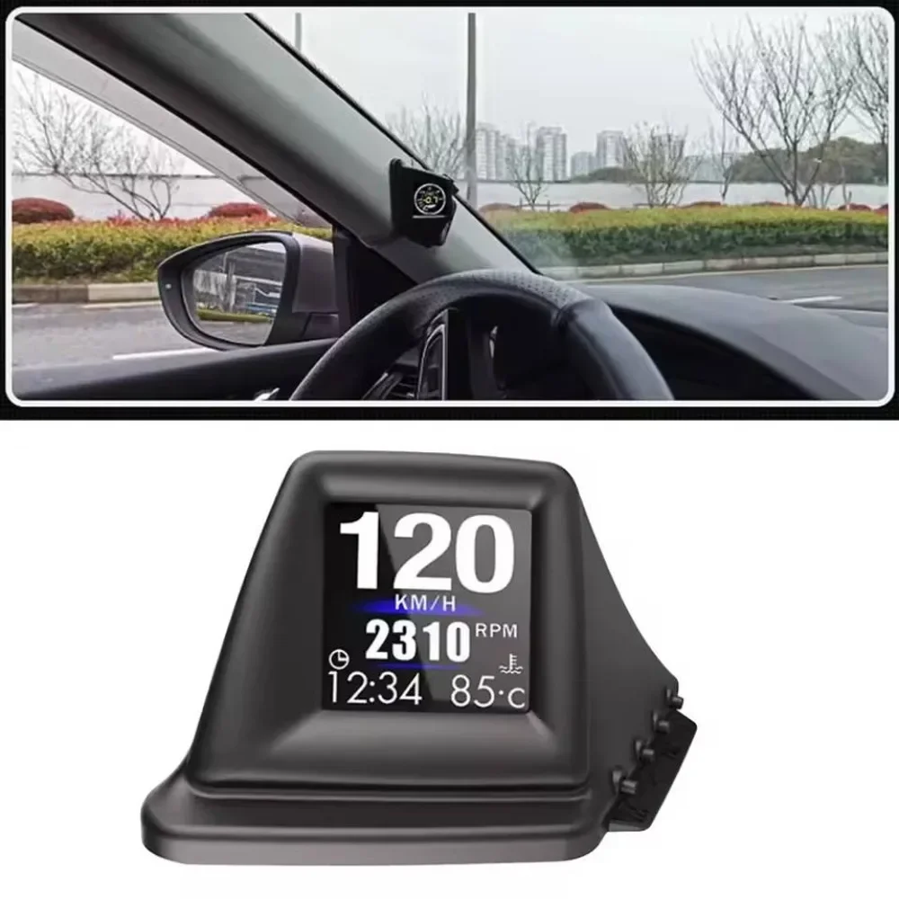 Car Hub Head Up Speedometer Display HUD GPS Obd Computer Diagnostic Car Tool Clear Fault Code Function A401