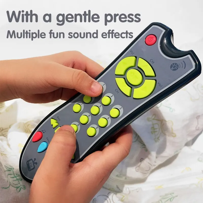 Music TV Remote Control Early Educational Toys Toy Electric Numbers Learning Machine Gifts For Newborn Birthday Gift For Kid