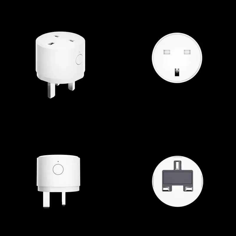 【CHIMU HOME】 Smart Plug for UK with App Control Socket 220V 13A Smart Home Plug Zigbee 3.0 10A WiFi