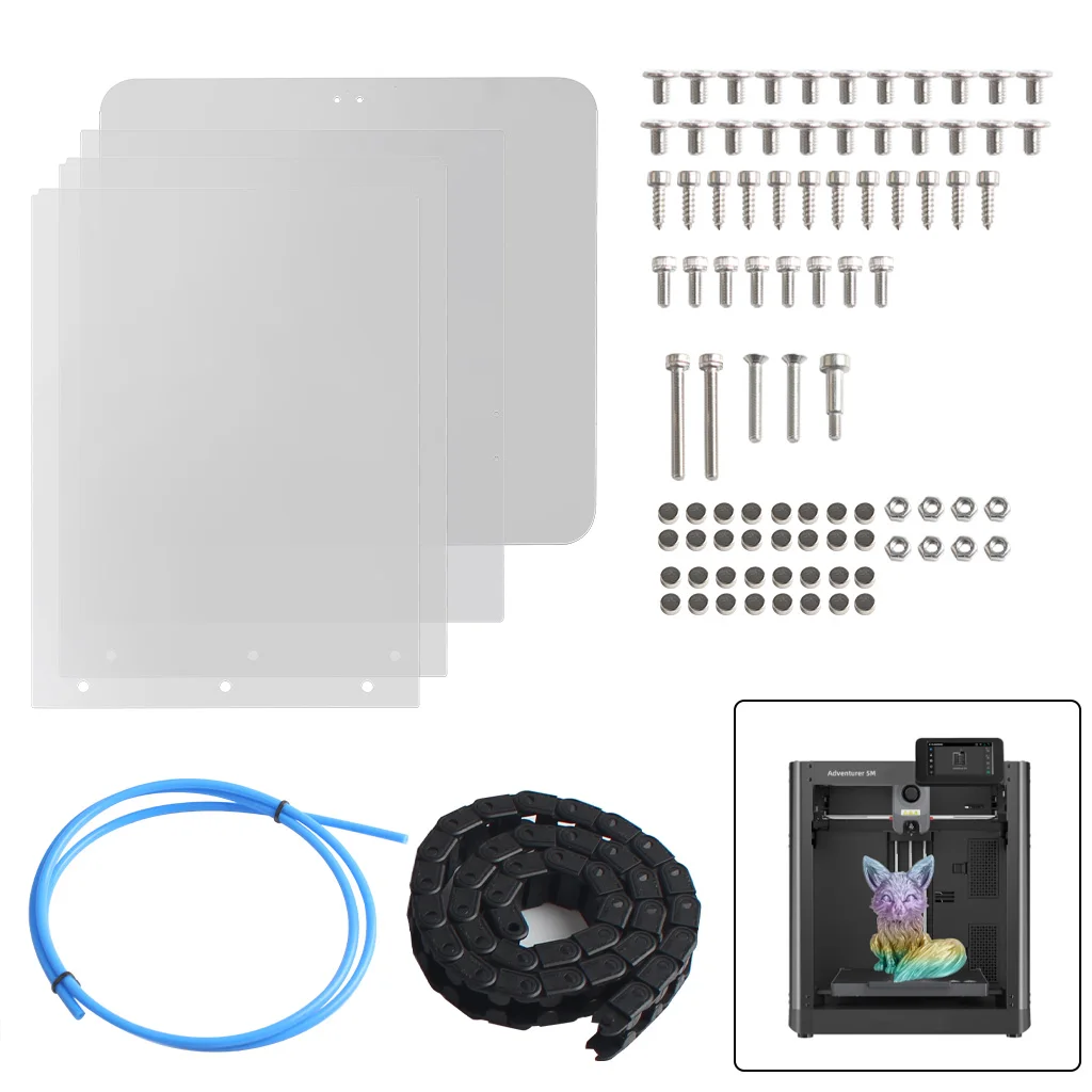 �y�Z�[�����z�G���N���[�W���p�l���L�b�g Flashforge Adventurer 5M AD5M 3D �v�����^ DIY �N���A�|���J�[�{�l�[�g PC �V�[�g 3 �~�����[�g�� 3D �v�����^�A�N�Z�T���[