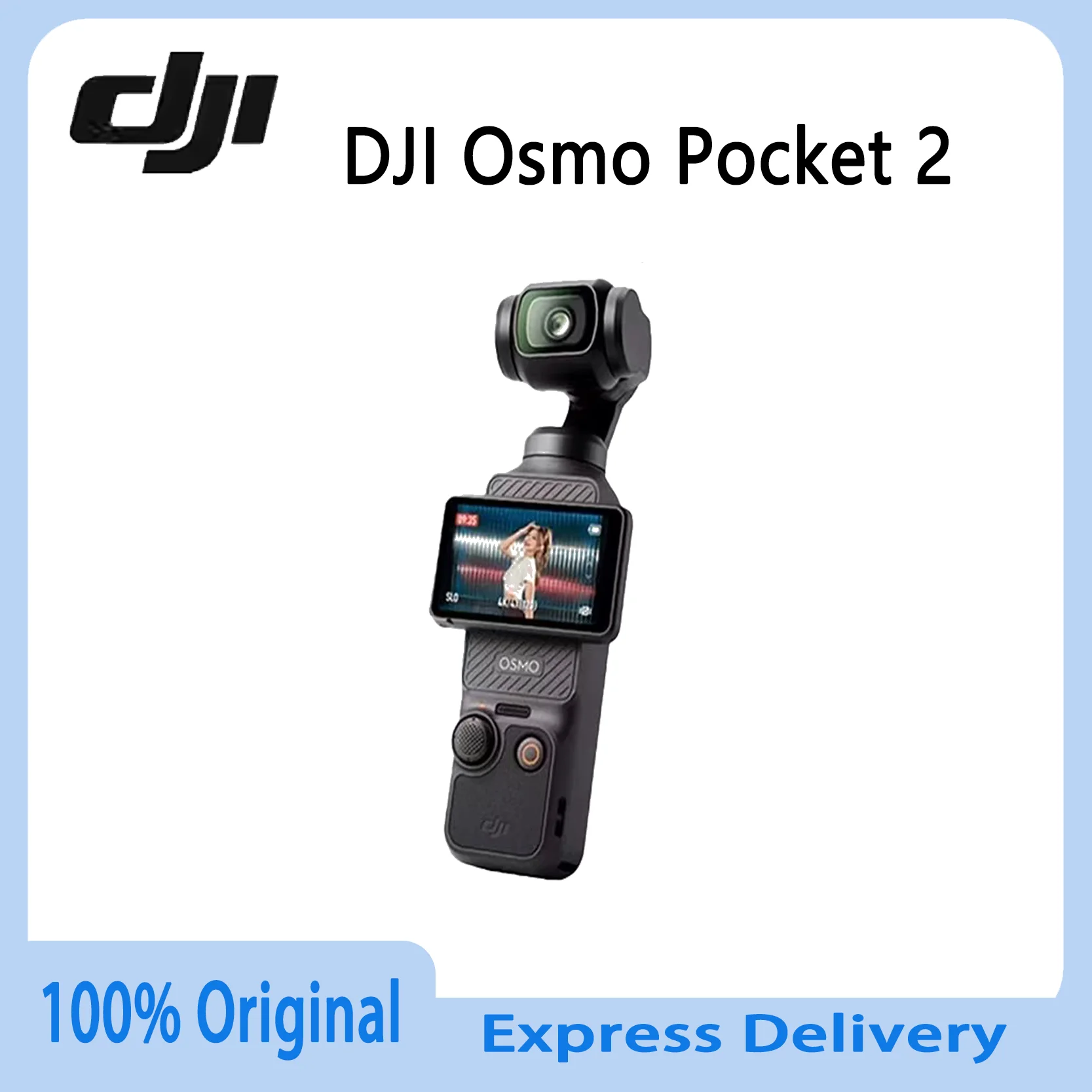 

Оригинальный DJI Pocket 2: портативный 3-осевой стабилизатор-стедикам с камерой 4K 64 МП, автофокусом, отслеживанием лица для YouTube-влогов и видеосъемки