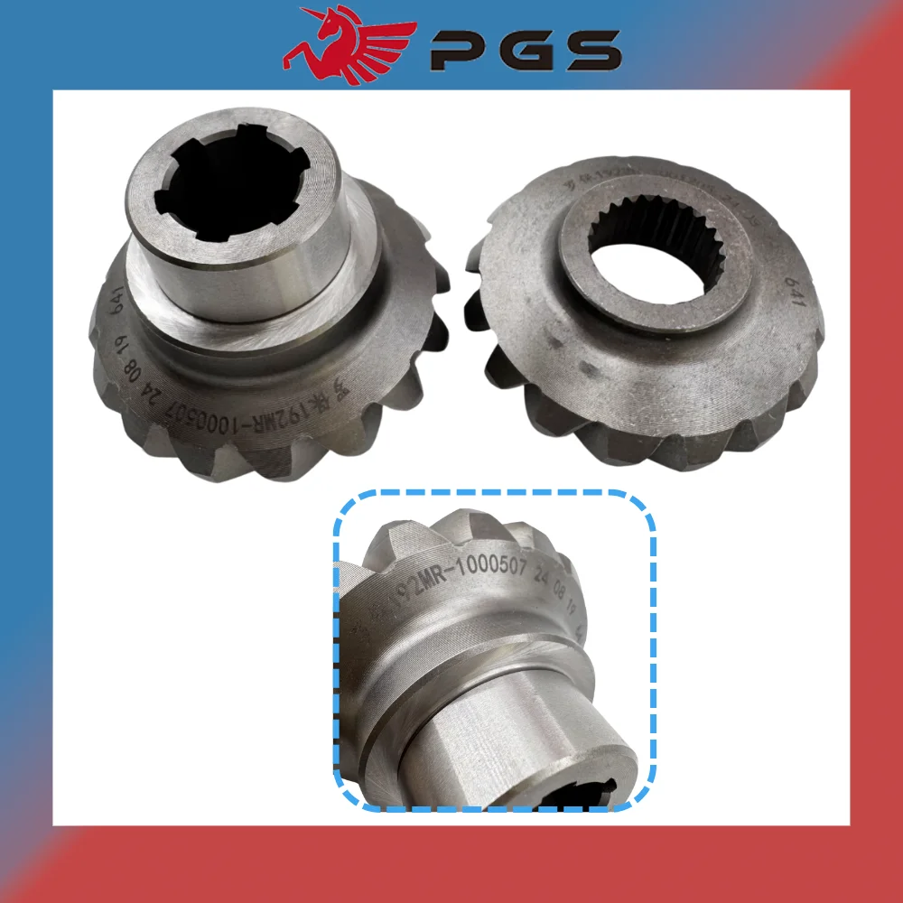 Original Spider Gear/ Drive bevel gear master and slave gear For Kazuma Stels 500 K GT Xinyang 500 192mr-1000507 LU018375