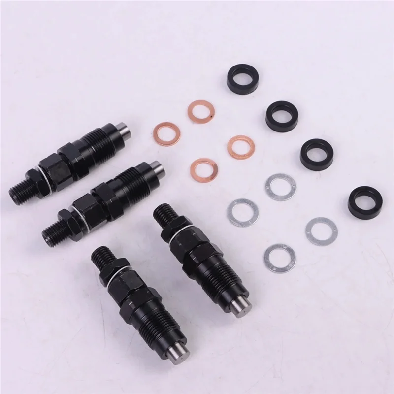 

Automotive Fuel Injector Parts 4 Pcs Auto Diesel Fuel Injector 23600-59105 Fits For HILUX HIACE 2.8 Litre 3L Motor