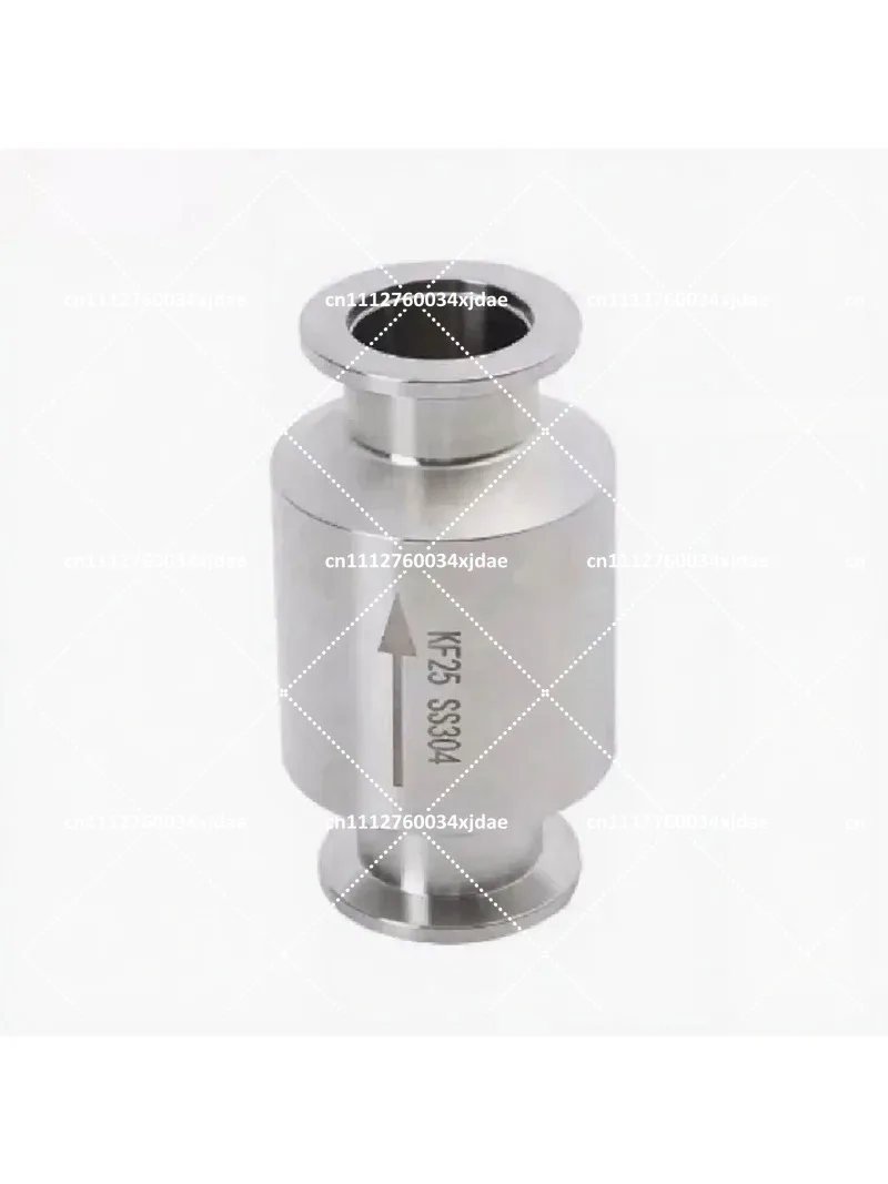 304 Stainless Steel Vacuum Check Valve KF16 KF25 KF40 KF50 One-Way Valve for Vacuum Pump