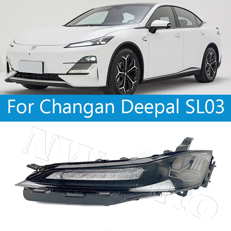 Front Bumper Daytime running lights For Changan Deepal SL03 2022 2023 2024 Front Bumper Fog Light