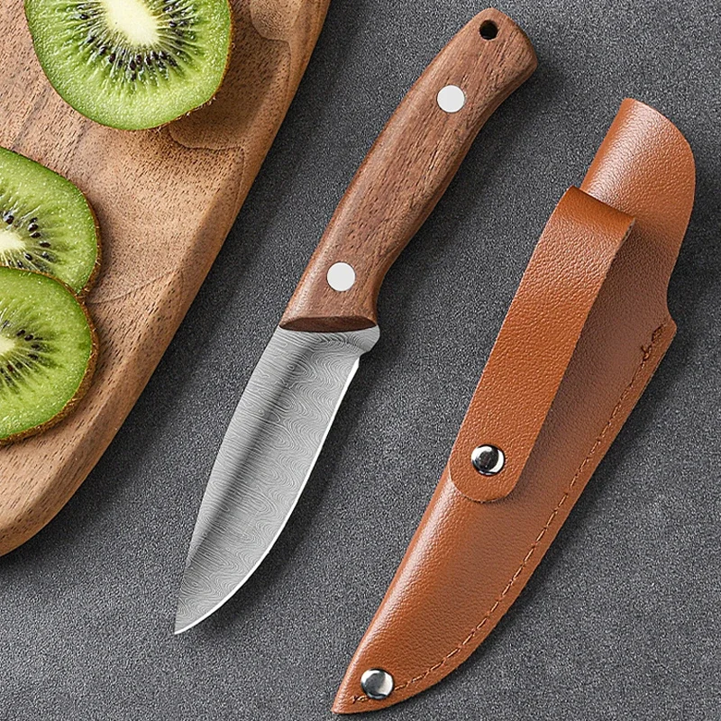 Kitchen household fruit knife, high-end meat knife, high hardness meat cutting knife multi-functional sharp outdoor knife