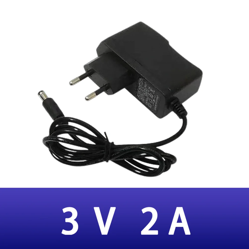 

1PCS New DC 3V 2A power adapter EU US 5.5mm*2.1mm Plug DC Converter Adapter for cctv wifi led