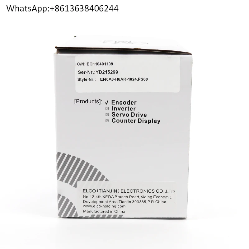 

EI40A6-H6AR-1024.PS00 Новый оригинальный инкрементальный поворотный энкодер для лифтов Yike