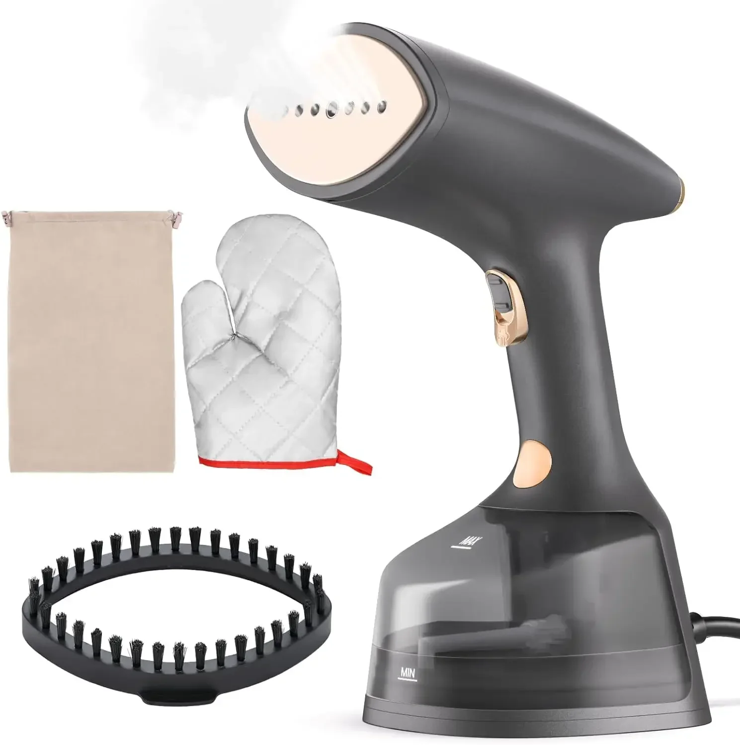 FirmHome Storesteam Iron 1800W 2-level Adjustment Rapid Heating Steam Iron Portable Suitable For Home And Travel Use