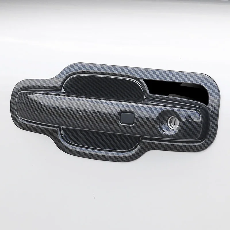 لفورد رينجر T9 Wildtrak XLT XLS الرياضة رابتور الخارجي غطاء مقبض الباب السلطانية حصيرة الباب الخلفي مقبض واقية ملصق