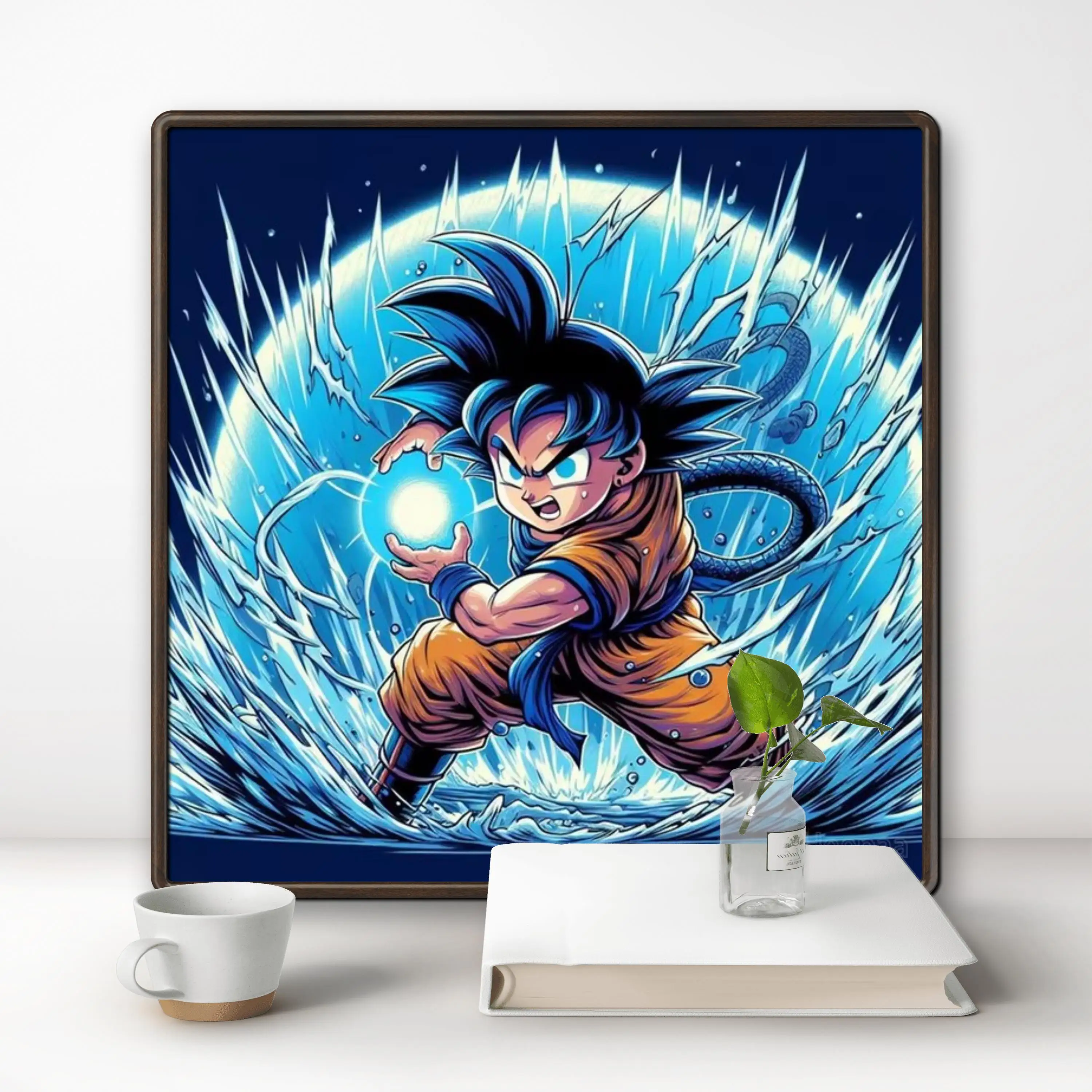 Son Goku And Vegeta Cartoon 5d Full Diamond Painting Kits Japan Dragon Anime Ball Mosaic Cross Stitch Wall Art Decor Gift