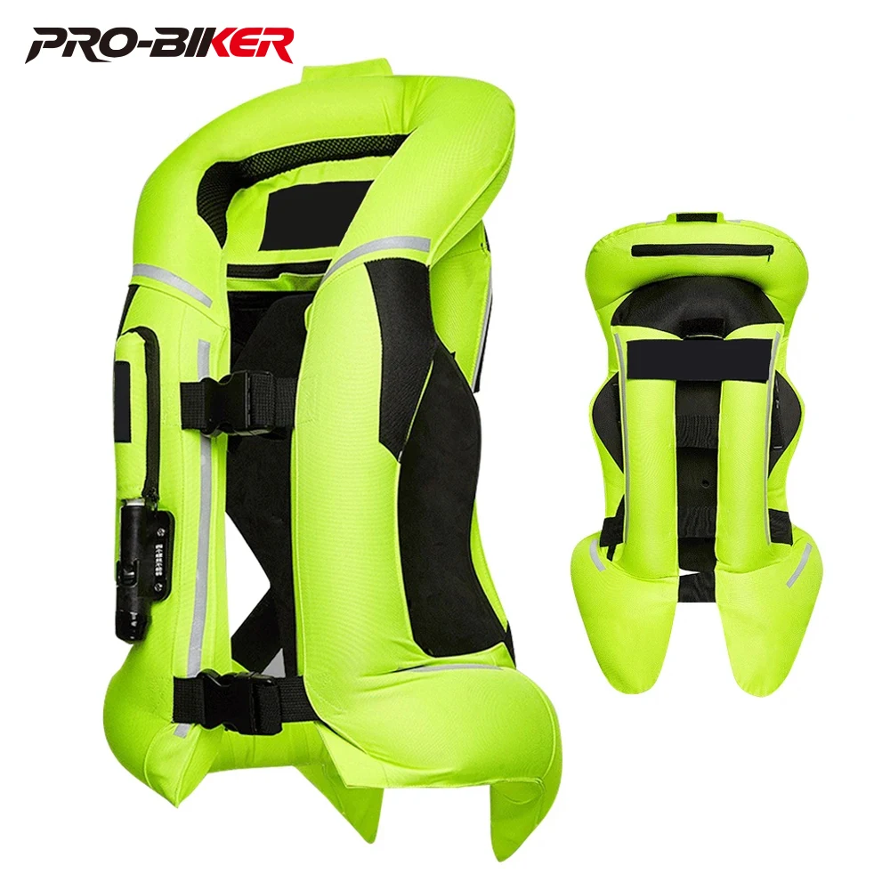 CE Motorcycle Jacket Motorcycle Air Bag Vest Moto Air-bag Vest Motocross Racing Riding Airbag System Airbag Reflect Protector