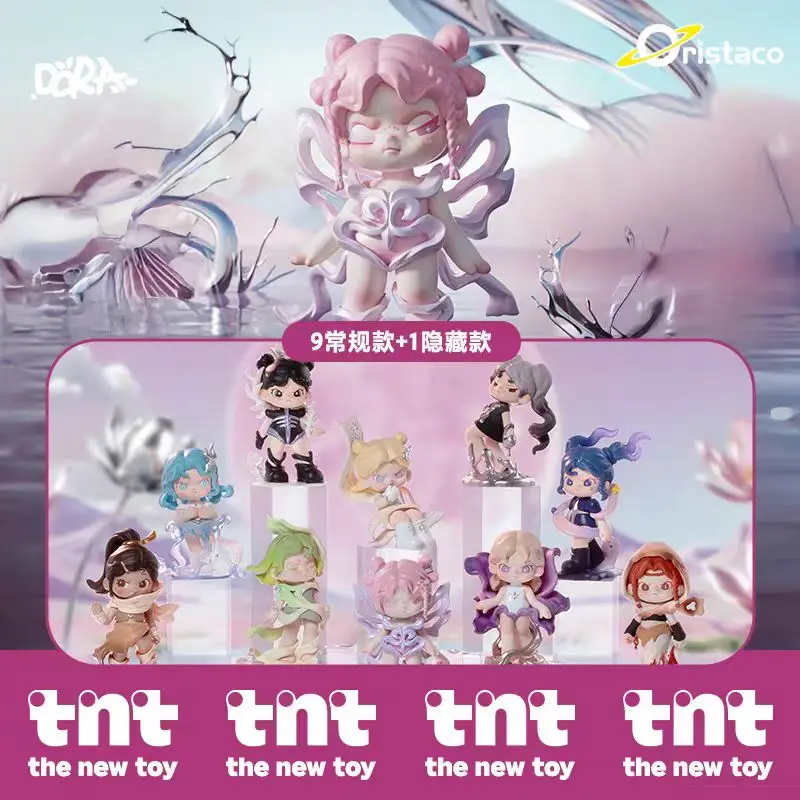 

Натуральный материал Дора, серия Vistas, слепая коробка, милый загадочный стиль, настольные украшения, милая фигурка Доры, загадочная коробка