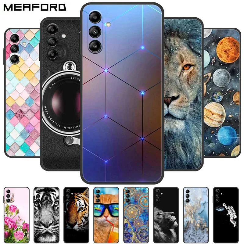 For Samsung Galaxy A05S A05 Case Animals SM-A057F Shockproof Soft Silicone TPU Back Cover For Samsung A05 Protective Phone Cases