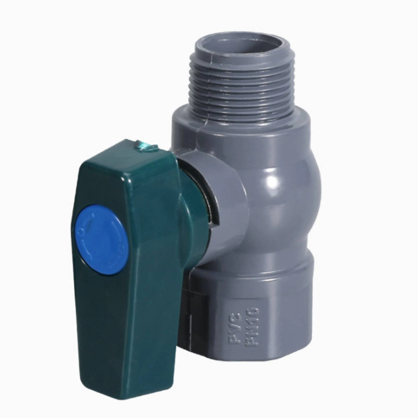 IBC Adapter with Ball Valve Threaded IBC Tank Valve Adapter Easy to Install Heavy Duty for Liquid Transfer