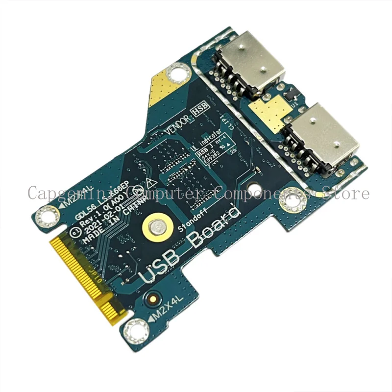 Laptops USB power board without cable for Dell G15 5515 gdl56 LS-K66EP ry7g0