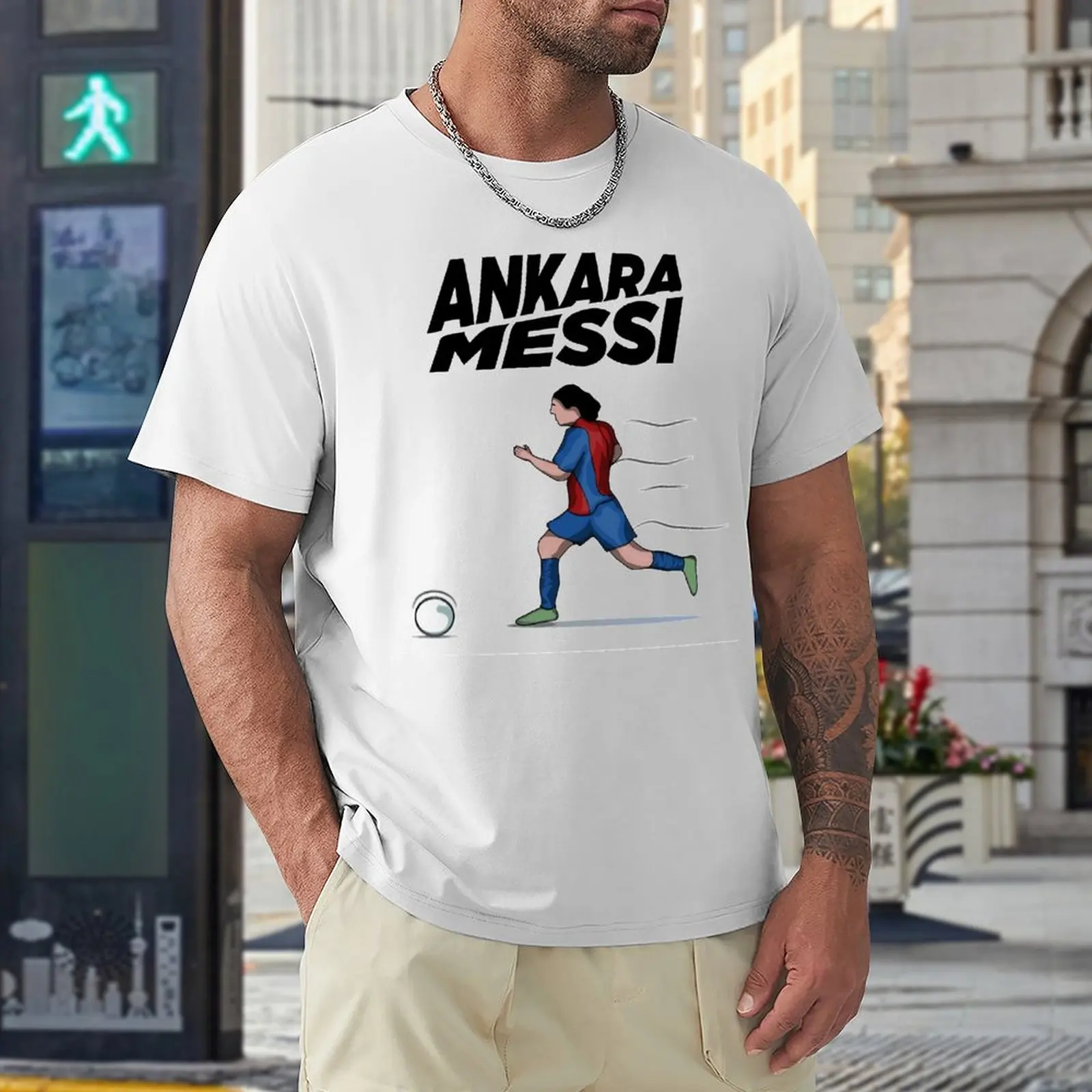 Tees CELEBRATION Lionel And Andrés And Messi And Argentina No.10 GOAT Caricature 02 Funny Movement Travel Eur Size Top Quality