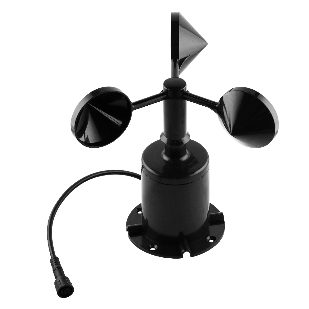 Wind Speed Meter Sensor 0-60m/s High-Precision Wind Aemometer Transmitter RS485 Pulse Detector 0-5V 0-10V 4-20MA Weather Station