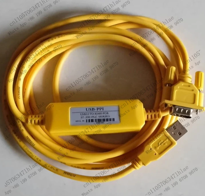 Brand new programming cable USB-PPI, suitable for Siemens S7200 PLC using CPU221/222/224XP/226 products