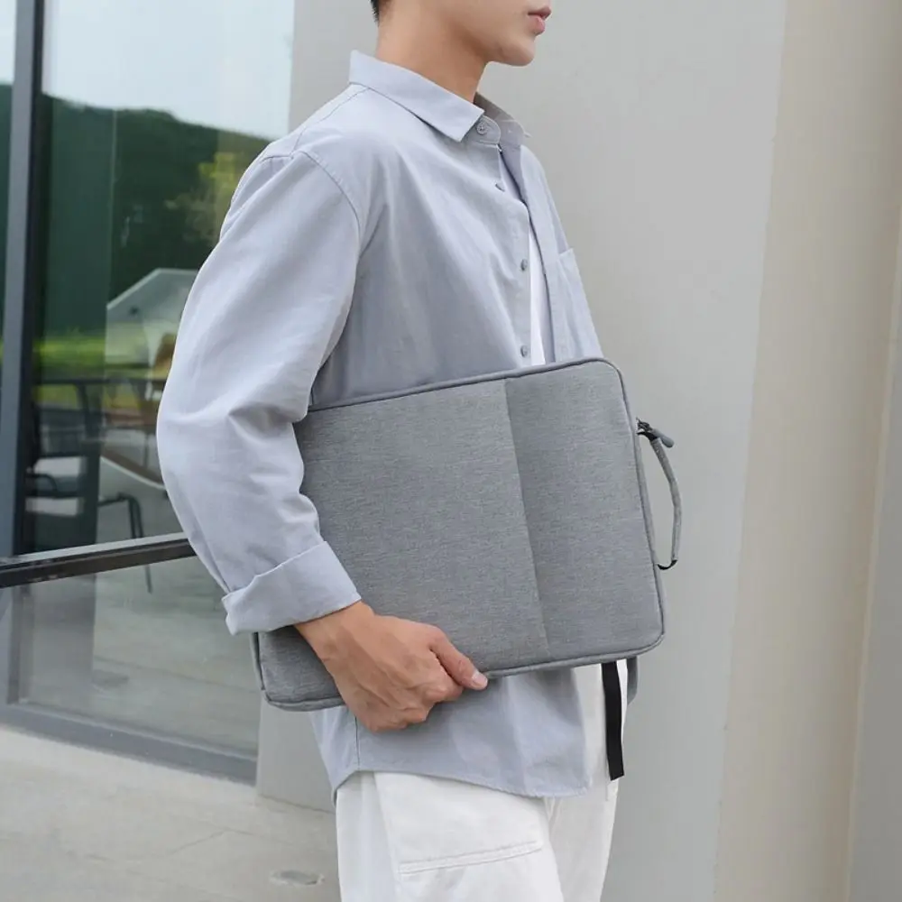 

Fashion Portable Computer Storage Bag 13/14inch Solid Color Tablet Cover Oxford Clutch Bag Laptop Bag Office