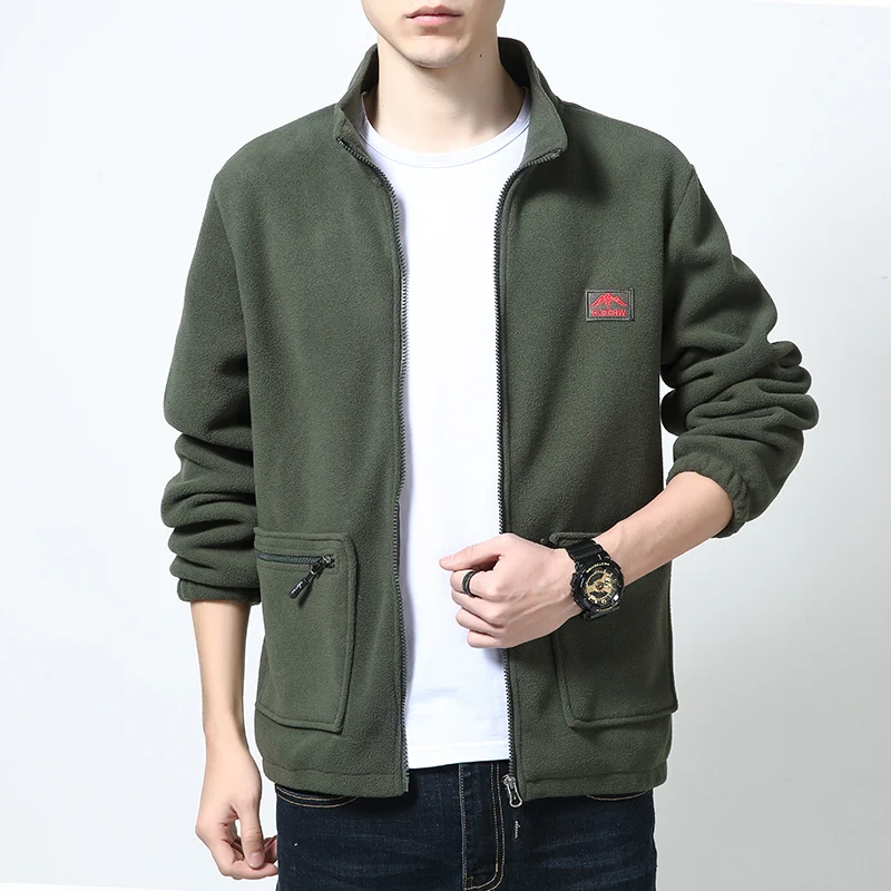 

Men's Fce Lined Thiened Hoodie Jaet Stand Collar Warm Outdoor Casual Sle Polyester Fiber Stand Fit Winter Coat