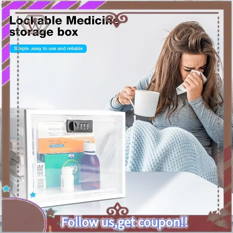 أحدث اقفال الصناديق للأدوية والأغذية والأجهزة الإلكترونية والهواتف المحمولة في حاوية واحدة مريحة