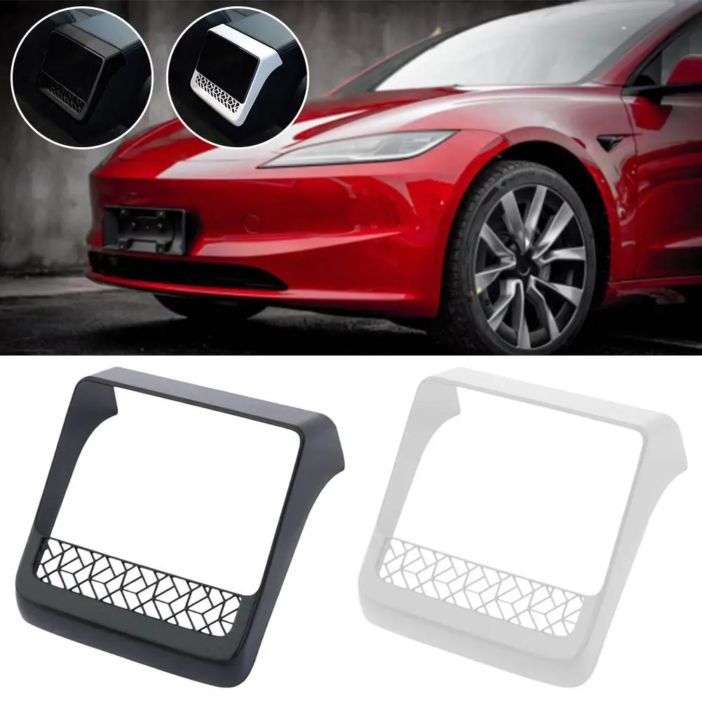 Osłona tylnego ekranu do Tesla Highland ABS Frame Protector Air Vent Trim Protective Cover Auto Interior Accessories J6C3