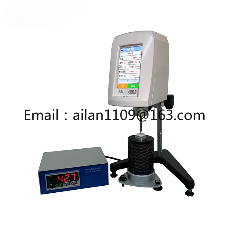 Touch Screen High Viscosity Viscosimeter High Temperature Small Sample Brinell Viscometer