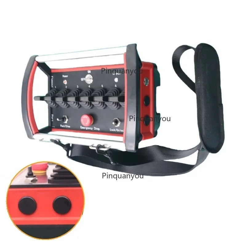 Exclusive Technology Customization Fully Automatic Style Crane Remote Control Systems 7 Joysticks Crane Control