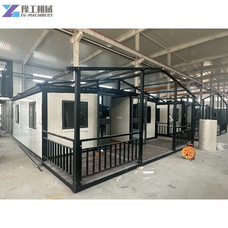 Creative Container House Customized Warehouse Folding Container House Extendable Prefab Mobile Home Expandable Container House