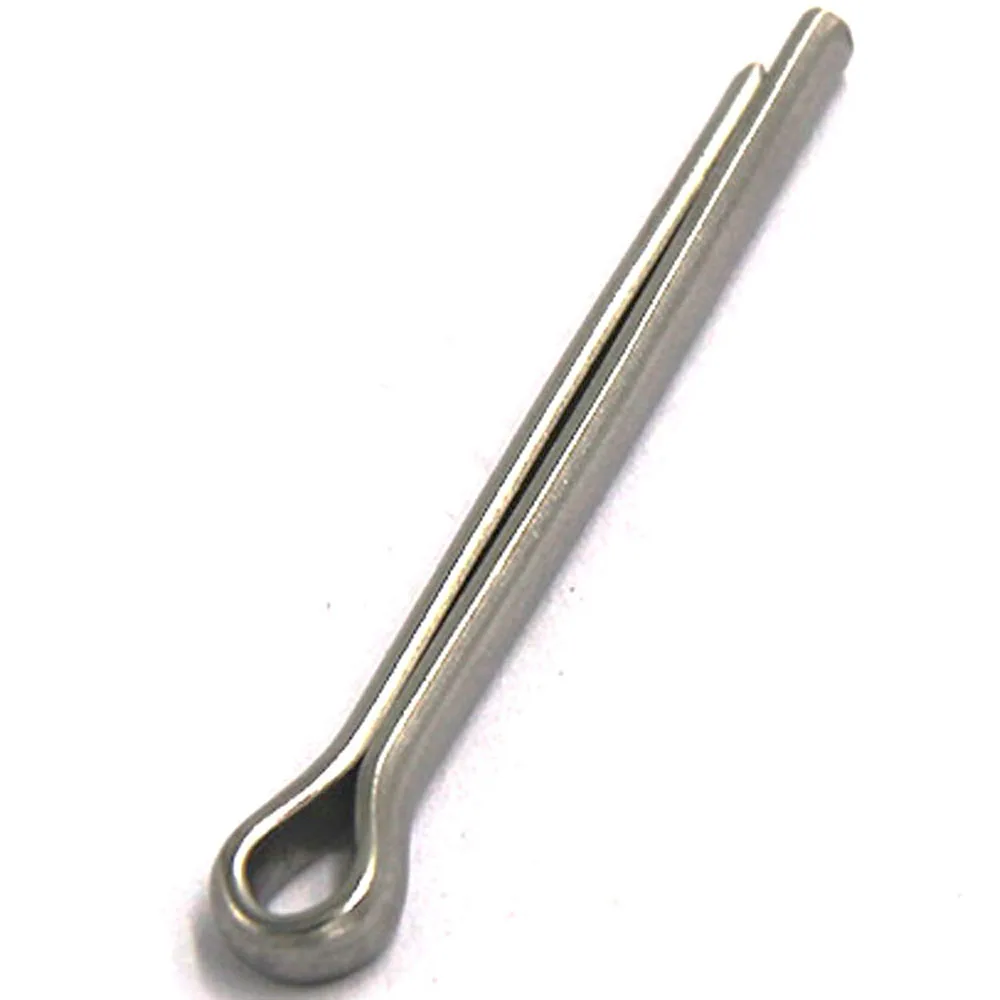 10-50Pcs/Bag  M1 M1.5 M1.6 M2 M2.5 M3 M3.2 M4 M5 High Quality Stainless Steel 304 Spring Split Cotter Pins GB91