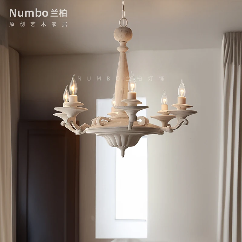 Lustre, lustre d'art crème vent