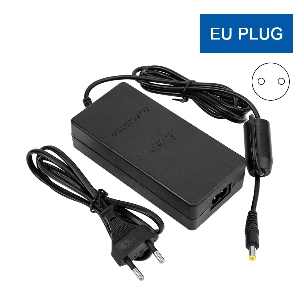 EU-Stecker für PS2-Konsole Slim AC-Adapter Ladekabel Stromversorgung AC100~240V 50/60HZ DC 8,5V--5,65A – Detail 12