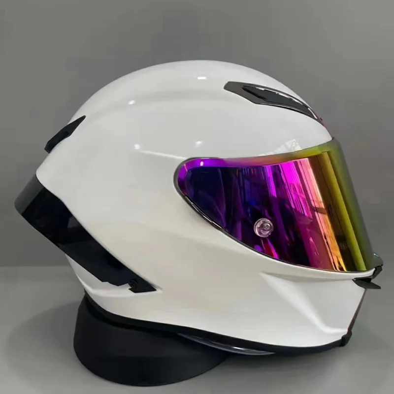 PISTA GPRR High strength ABS full face helmet,For motorcycle racing and road cruising motorcycle protective helmet,Capacete