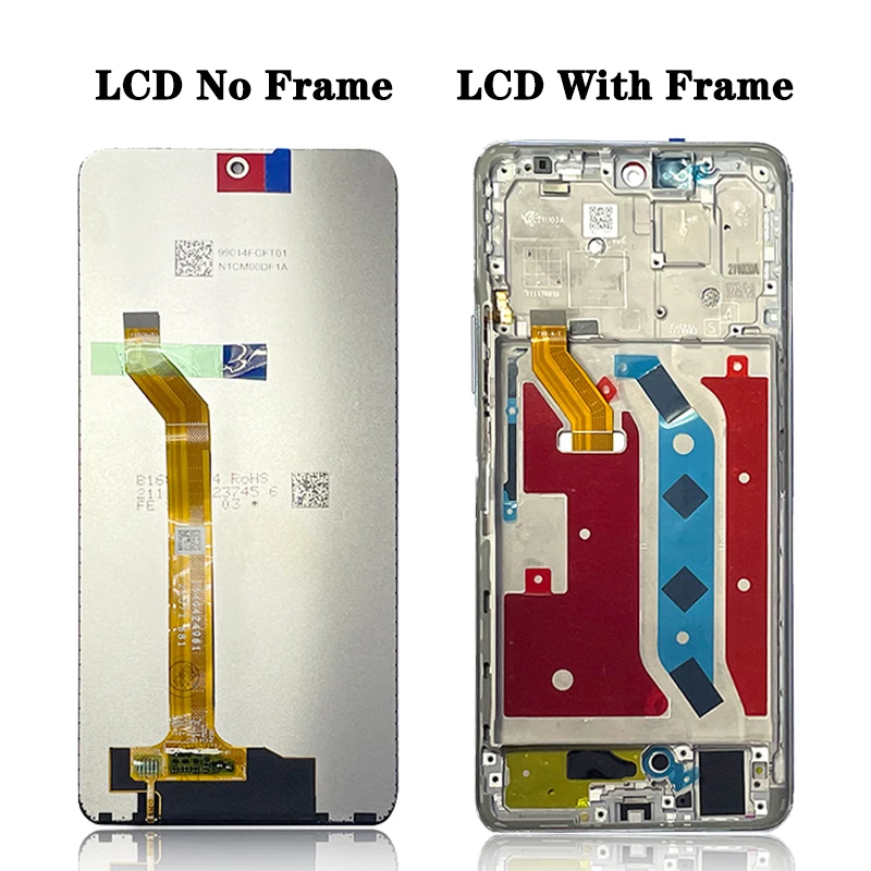 Tested For Huawei Honor X9 5G ANY-NX1 LCD Display Touch Screen Digitizer Panel Assembly With Frame Replacement Parts