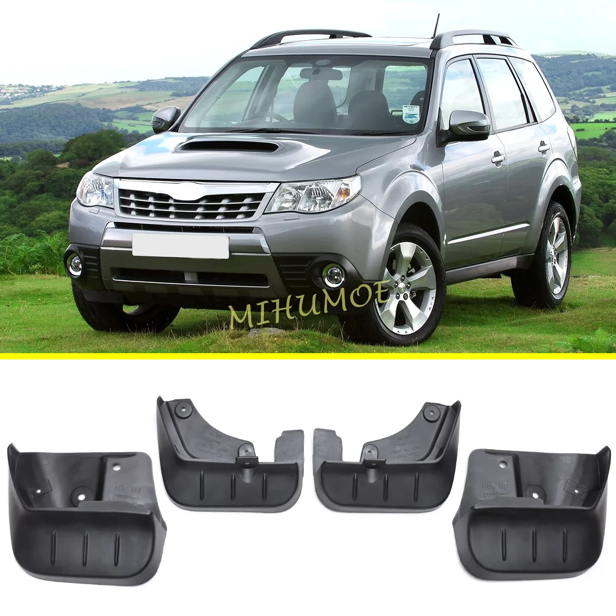 

Автомобильные брызговики, брызговики для Subaru Forester (SH) 2009 2010 2011 2012 2013