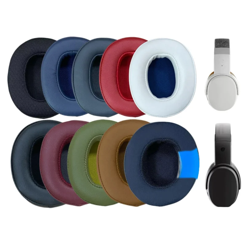 Coussinets d'oreille de remplacement, adapts au broyeur sans fil Skullcandy, broyeur Evo, ANC Hesh 3, pour couteurs