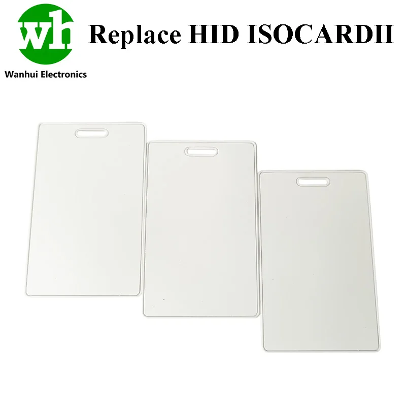 5/10 Pcs 125KHz HID 1326 Clamshell Card Access Control ISOCARDⅡ 26Bit NFC Tag RFID Chip Thin PVC Proximity Card Rewritable
