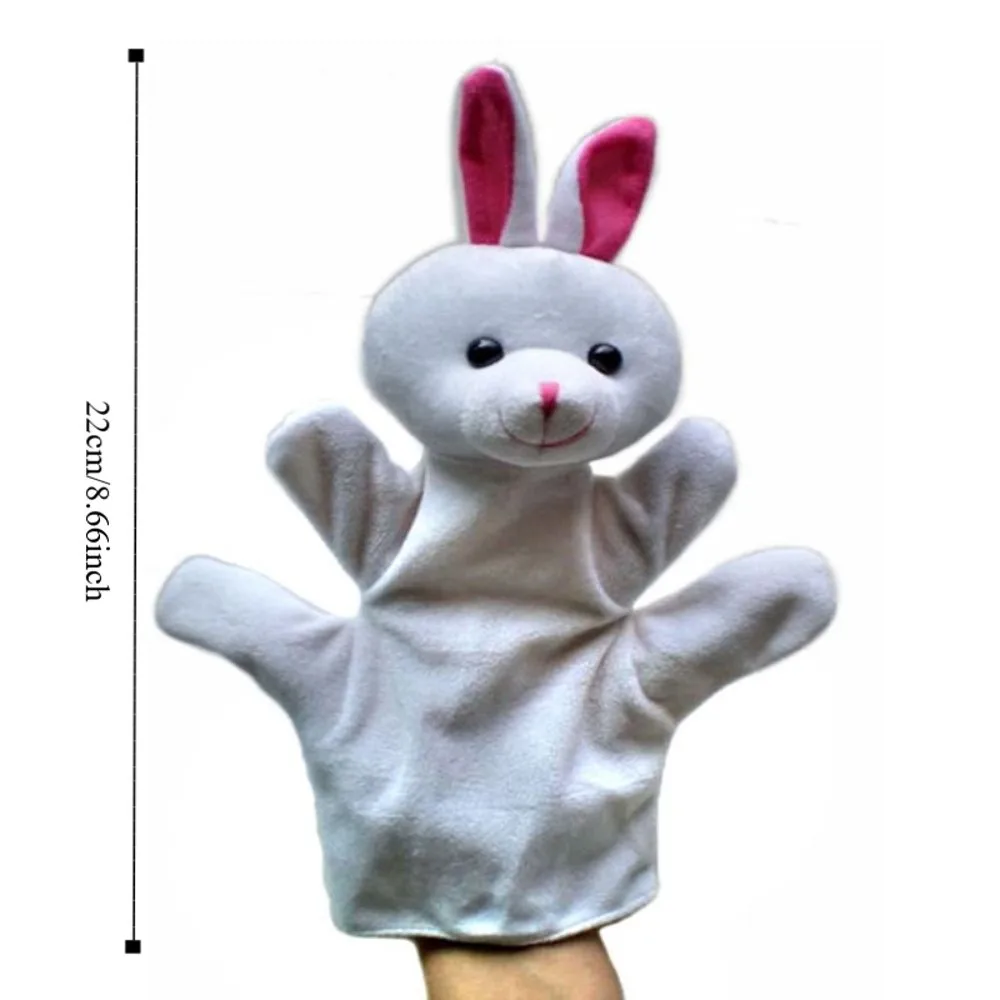 24 Types de marionnettes à main pour animaux de dessin animé, marionnettes à main adorables, accessoires de poupées, marionnette à doigt à main