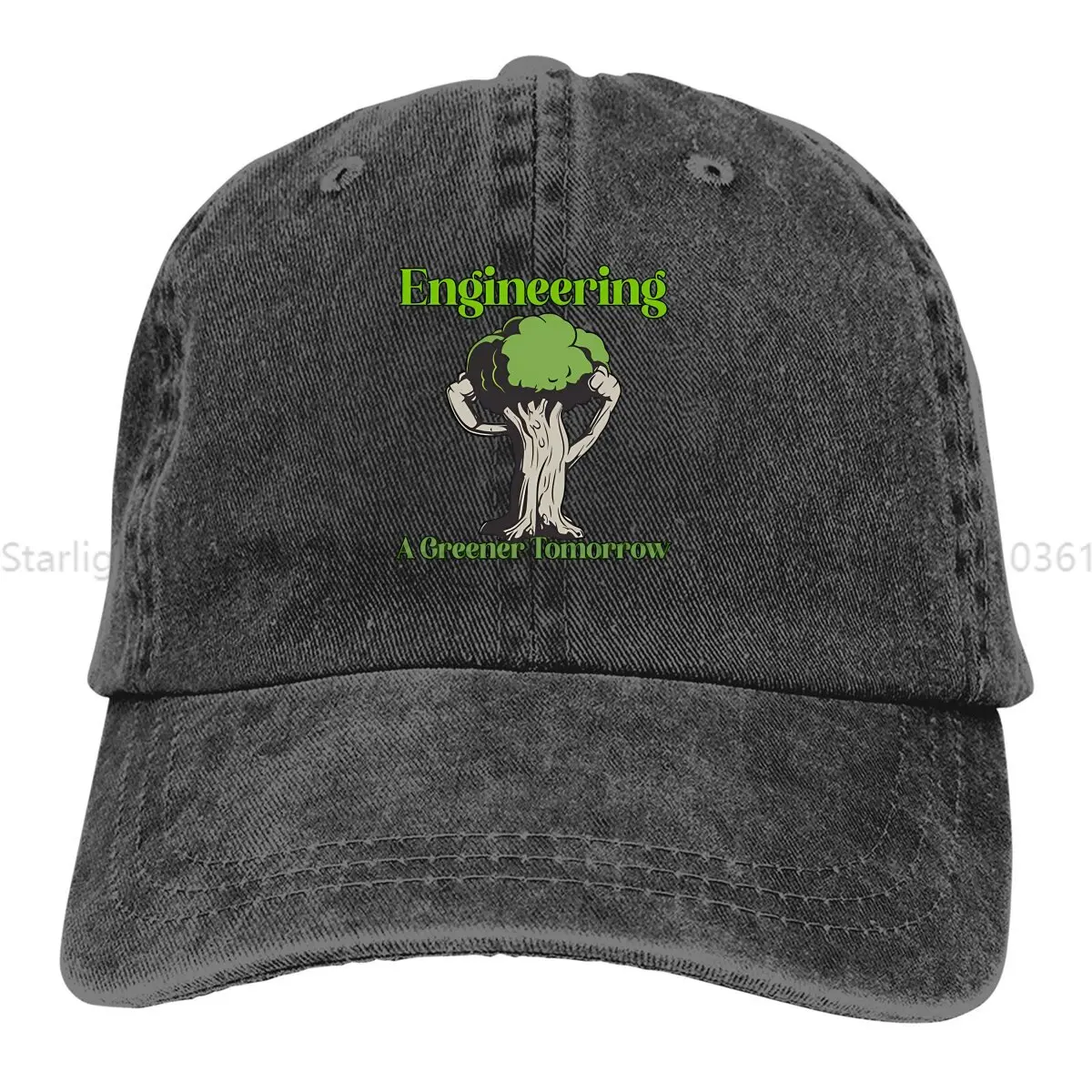 

Pure Color Cowboy Hats A Greener Tomorrow Women's Hat Sun Visor Baseball Caps Engineer Peaked Trucker Dad Hat