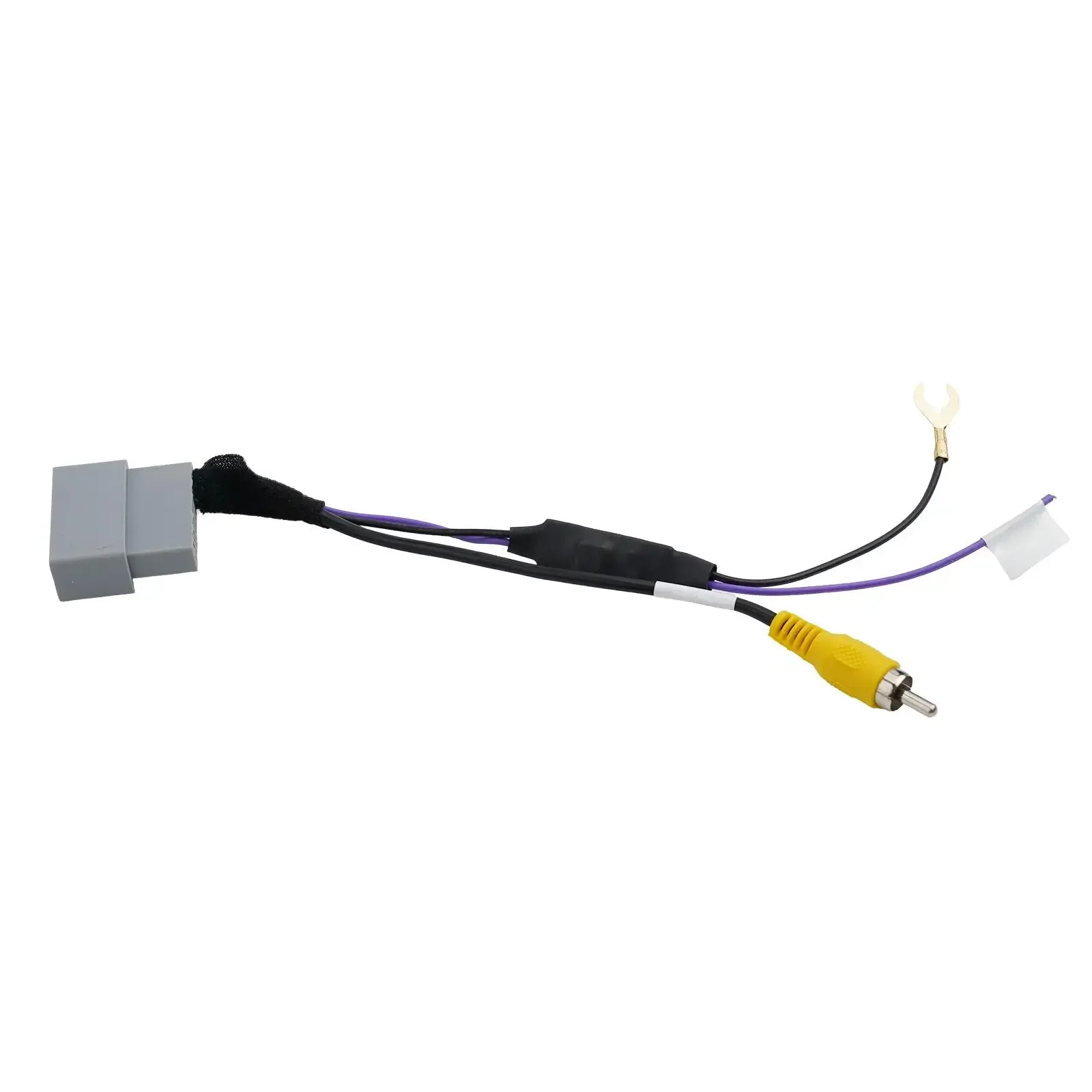 Car Camera Retention Cable Color Black 24Pin Car Camera Cable Wear-resistant Anti-corrosion DC12V Voltage Easy To Use