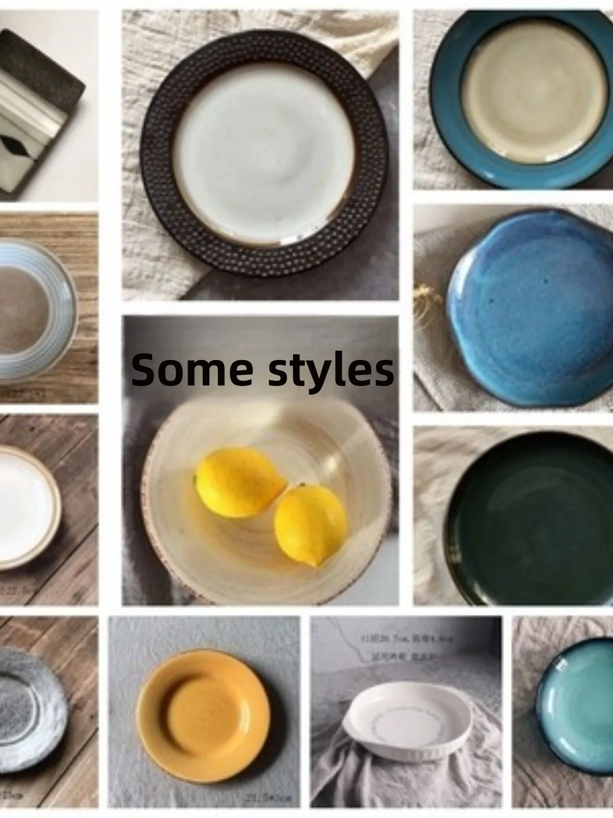 

Креативная тарелка Cerc для домашнего использования: суповая тарелка, обеденная тарелка в западном стиле, плоская тарелка, десертная тарелка, тарелка для стейка, японская тарелка.