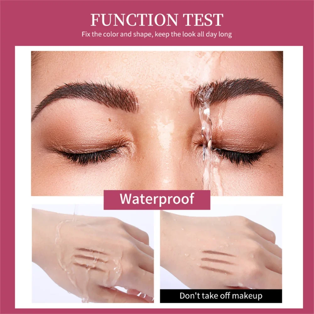 Professional 3D Eyebrow Glue Waterproof The Brow Glue Extreme Hold Eyebrow Gel Brow Fixer Eyebrow Gel Eyebrow Style Gel Makeup