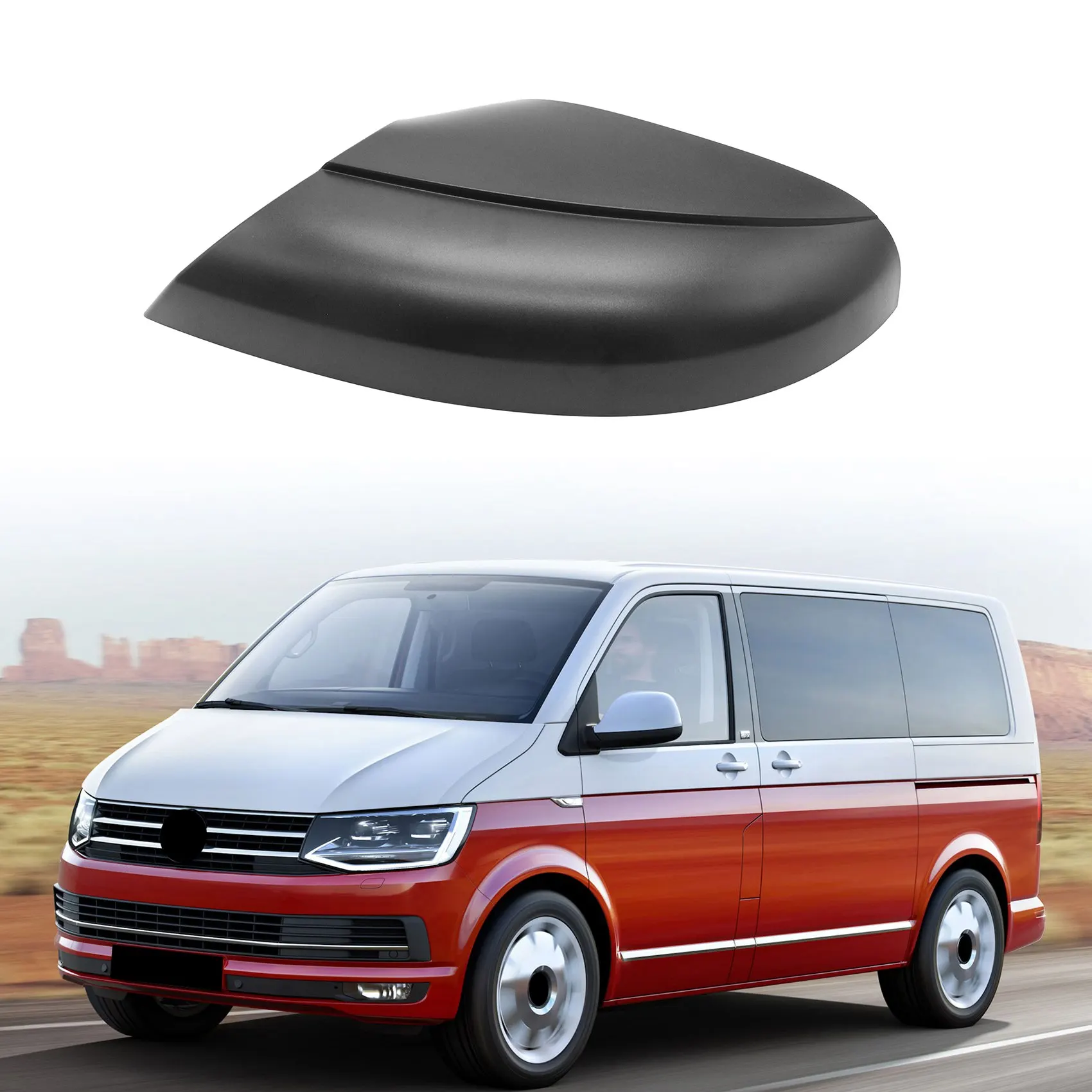 Car Right Side Rear View Mirror Bottom Lower Holder Cover 7E1857603B For-Transporter T6 Van 2015-2019