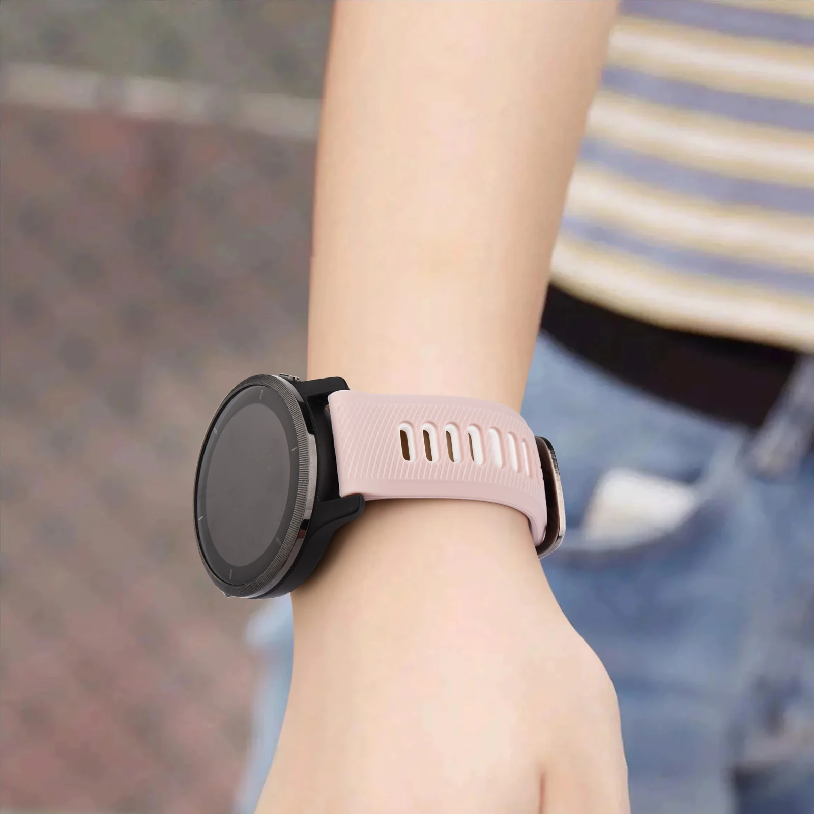 حزام مزدوج اللون 22 ملم لساعة Xiaomi S4 S3 S2 S1 Active/S4 Sport/Watch 2 Pro/Color 2/Redmi Watch 5 Active 5 Lite Correa